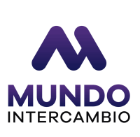 Logo Mundo Intercambio: Diseño vectorial